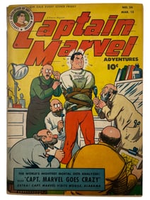 Captain Marvel # 56 Golden Age Comic Book Vintage Rare