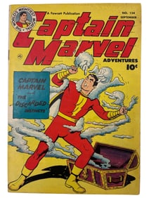 Captain Marvel # 124 Golden Age Comic Book Vintage Rare