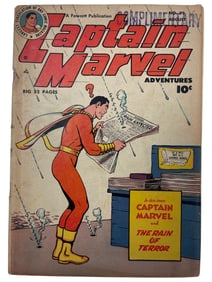 Captain Marvel # 99 Golden Age Comic Book Vintage Rare