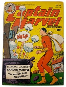 Captain Marvel # 60 Golden Age Comic Book Vintage Rare