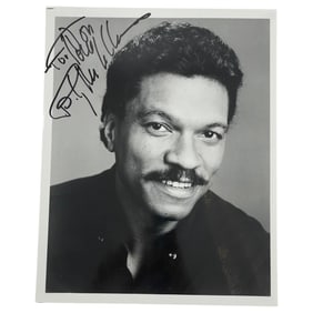 Billy Dee Williams Signed 8 x 10 B & W Autograph Photo