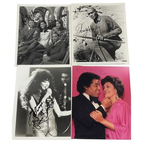 Hollywood Actor Musician Autographed Signed Photo Collection Celebrity