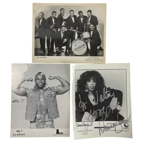 Hollywood Actor Musician Autographed Signed Photo Collection Celebrity