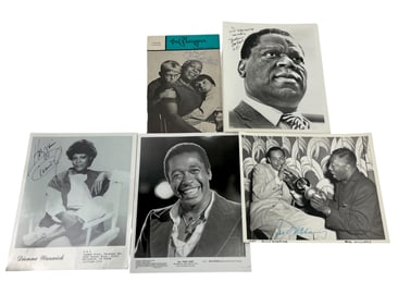 Hollywood Actor Musician Autographed Signed Photo Collection Celebrity