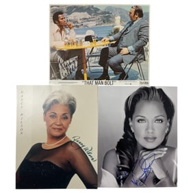 Hollywood Actor Musician Autographed Signed Photo Collection Celebrity