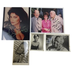 Hollywood Actor Musician Autographed Signed Photo Collection Celebrity
