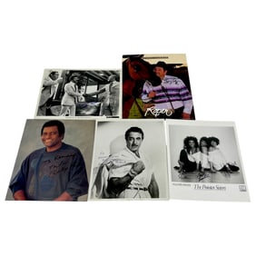 Hollywood Actor Musician Autographed Signed Photo Collection Celebrity