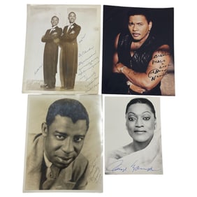 Hollywood Actor Musician Autographed Signed Photo Collection Celebrity