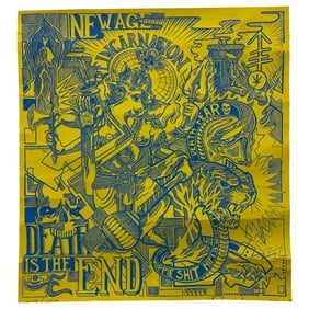 Henk Schiffmacher Silkscreen Tattoo "The End" Pencil Signed Numbered