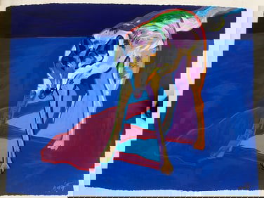 John Nieto "Wolf Medicine" Silkscreen Hand signed