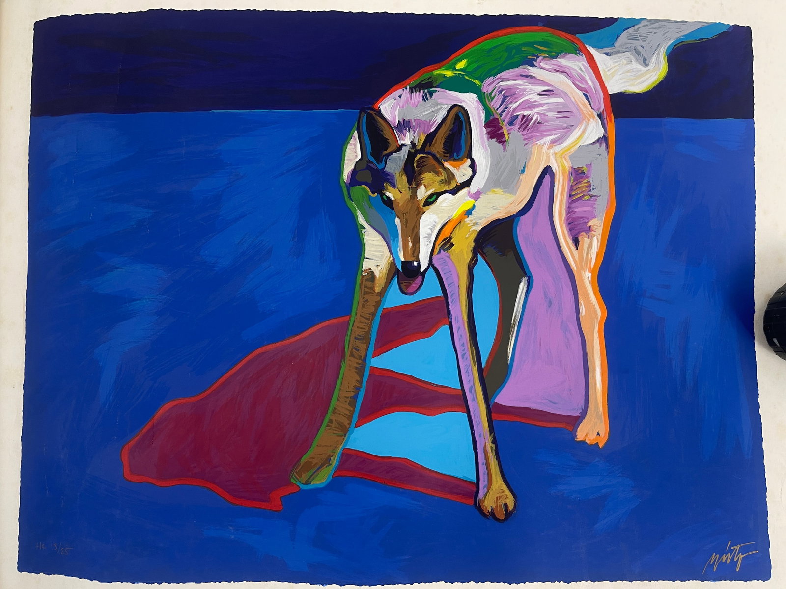 John Nieto "Wolf Medicine" Silkscreen Hand signed (1 of 7)