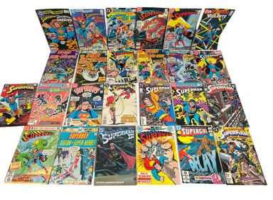 SUPERMAN SUPERBOY DC COMIC BOOK COLLECTION LOT 18