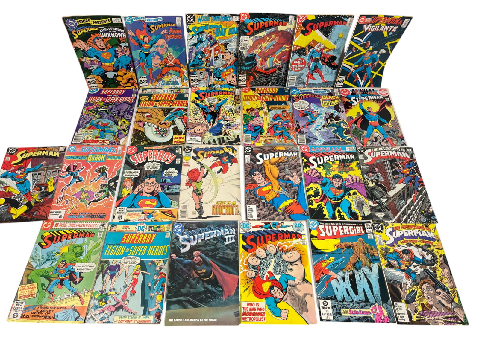 SUPERMAN SUPERBOY DC COMIC BOOK COLLECTION LOT 18 (1 of 11)