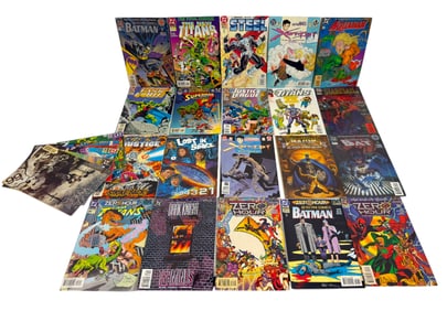 COMIC BOOK DC MARVEL COLLECTION LOT 25