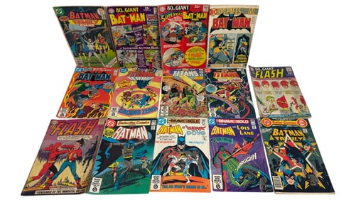 BATMAN FLASH TITANS COMIC BOOK COLLECTION LOT 14