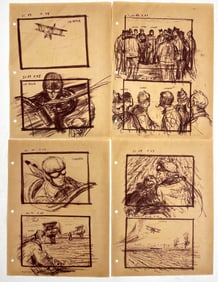 Mentor Huebner Movie Illustration Storyboard Concept Drawing Art lot 4