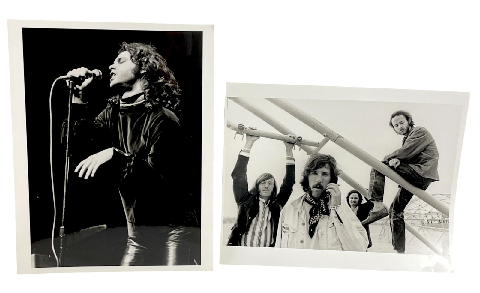 VINTAGE ORIGINAL BLACK AND WHITE PHOTOGRAPH JIM MORRISON THE DOORS LOT 2 (1 of 3)