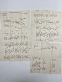 Cyrus Hall McCormick  American Inventor Agreement Signed