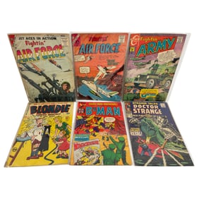 Blondie  Bee Man Doctor Strange Air Force Comic Book Collection Lot 6