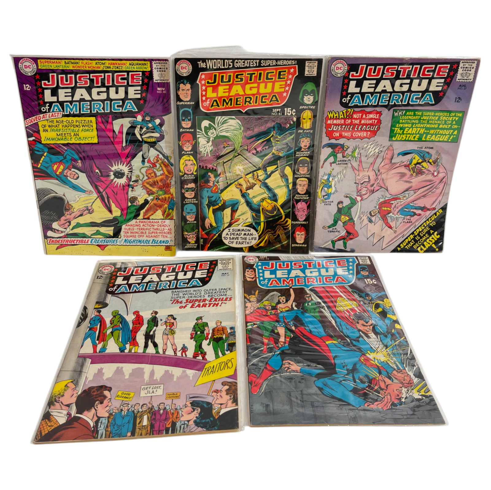 Justice League of America Comic Book Collection lot 5 (1 of 4)