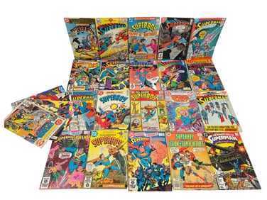 SUPERMAN SUPERBOY DC COMIC BOOK COLLECTION LOT 25
