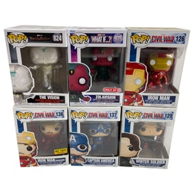 Funko Pop Action figure collection lot 6