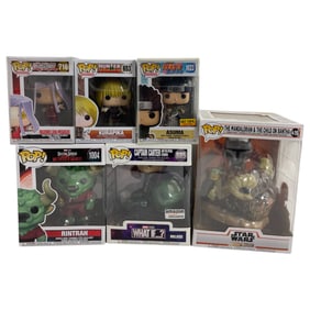 Funko Pop Action figure collection lot 6