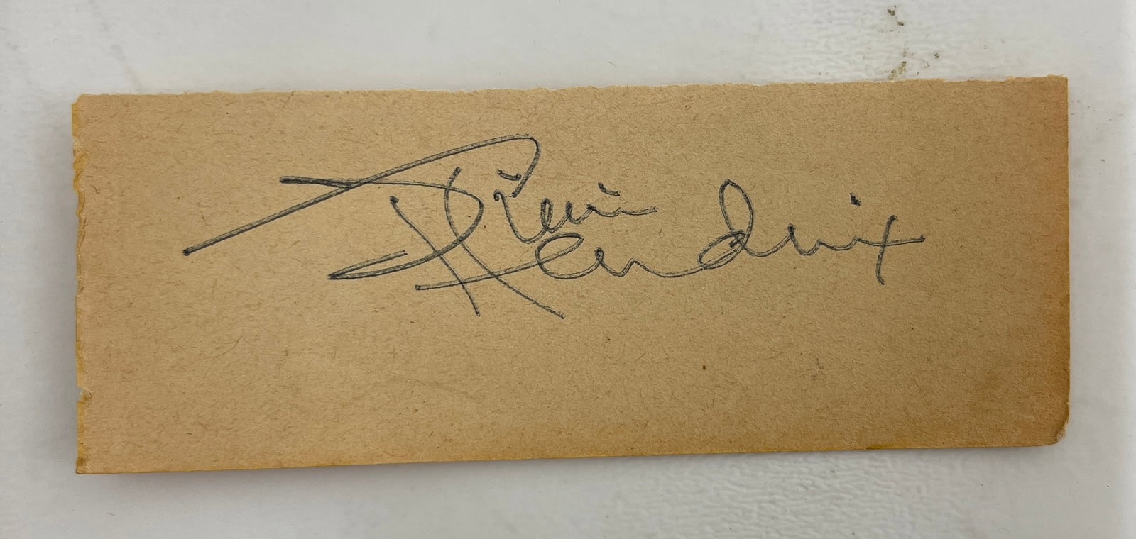 VINTAGE JIMI HENDRIX CUT SIGNATURE AUTOGRAPH (1 of 3)