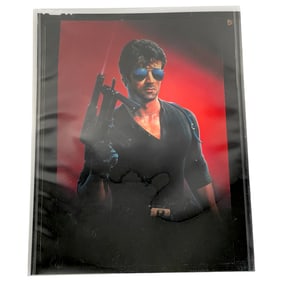 Original Sylvester Stallone in Cobra Movie Negative
