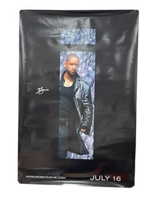 I, ROBOT (2004) Original Movie Poster 27x40 signed Will Smith