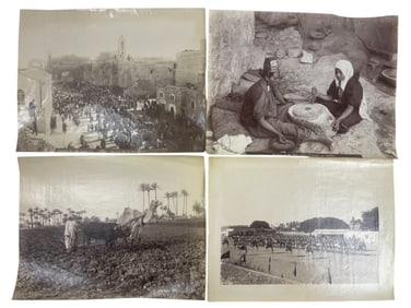 G. Lekegian Egypte ca.1880 Vintage Albumen  Photography 11" x 8,5"