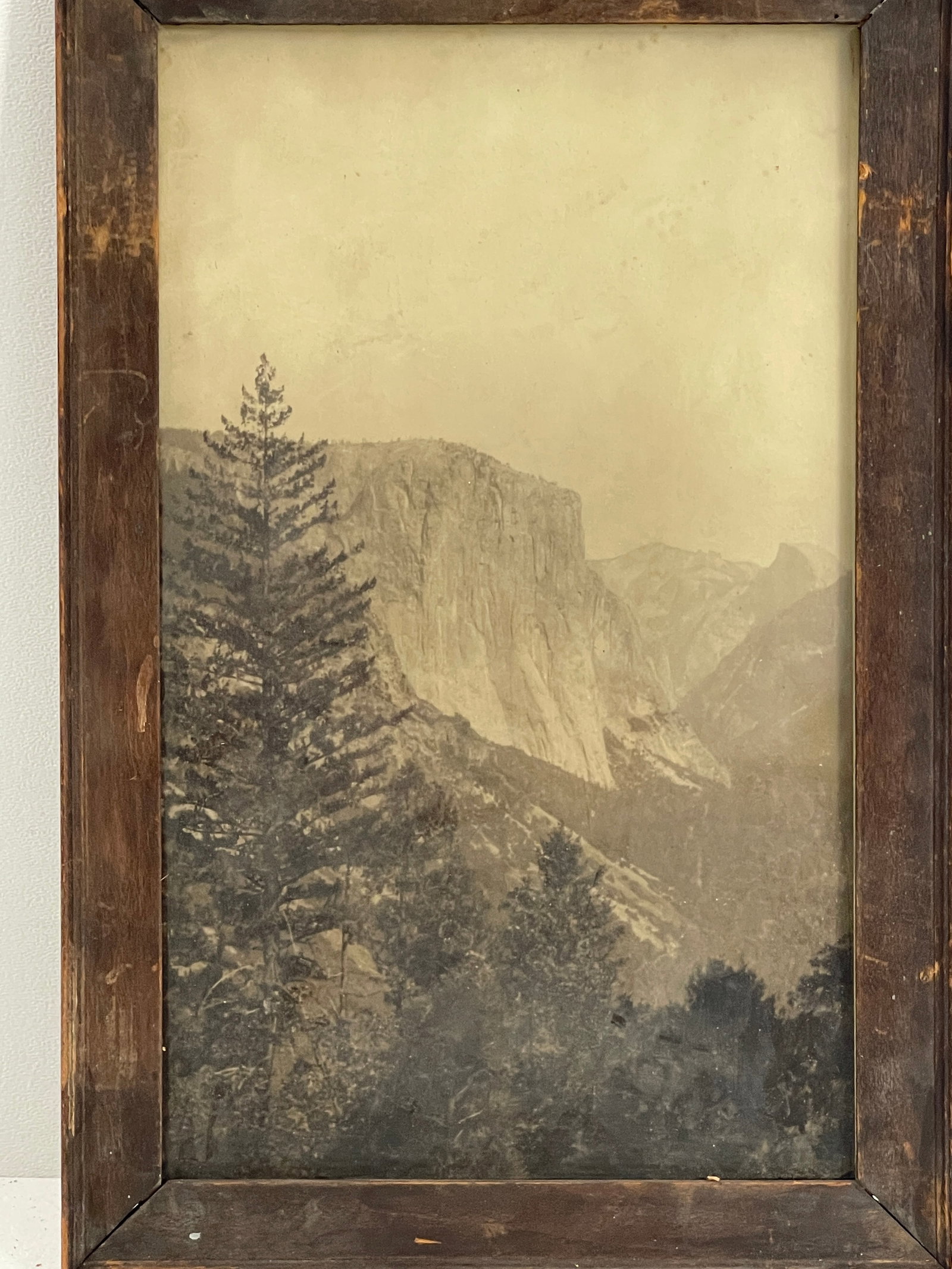 YOSEMITE Silver-Gelatin Photo Enlarged by Earl V. Lewis: YOSEMITE Silver-Gelatin Photo Enlarged by Earl V. Lewis 11" X 7"