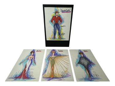 Vintage Costume Design by Garland Riddle Lot