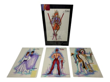 Vintage Costume Design by Garland Riddle Lot