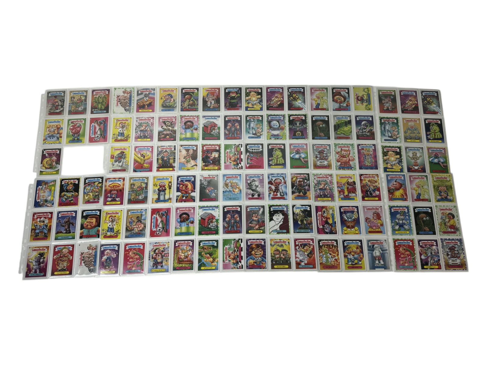 Garbage Pail Kids Trading Card Collection Lot: Garbage Pail Kids Trading Card Collection Lot of 106