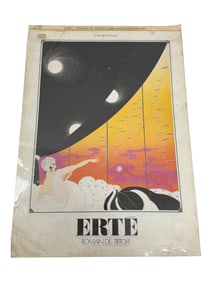 Vintage Erte Romain de Tirtoff "Elegante Couchee" Calendar
