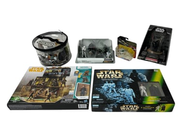 Vintage Star Wars Disney Action Figure Collection Lot