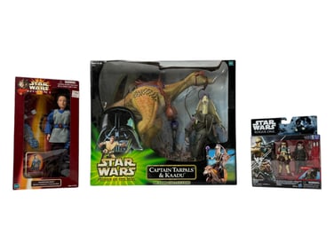 Vintage Star Wars Hasbro Action Figure Toy Collection Lot
