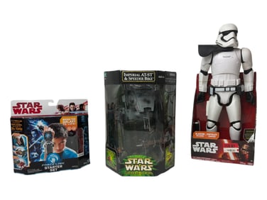 Vintage Star Wars Disney Hasbro Action Figure Collection Lot