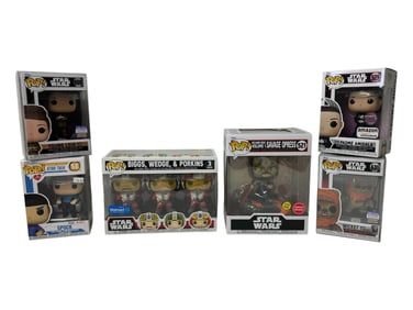 Star Wars Funko POP! Action Figure Toy Collection #521, #659, #525, #631 and more Lot