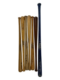 Vintage Louisville Slugger Miniature Bat Collection Tommy Davis Cal Ripkin Jr. and More! Lot