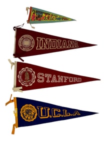 Vintage Sports UCLA Pennant 29.5" Flinstones 17" Collection Lot