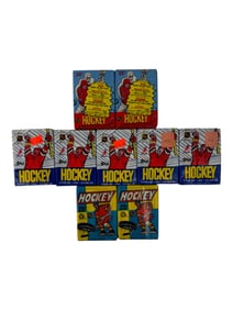 Vintage Hockey Sealed Card Pack Rare Collection Lot