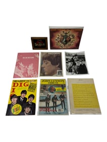 Vintage Beetles Magazine Lyrics Collection Lot