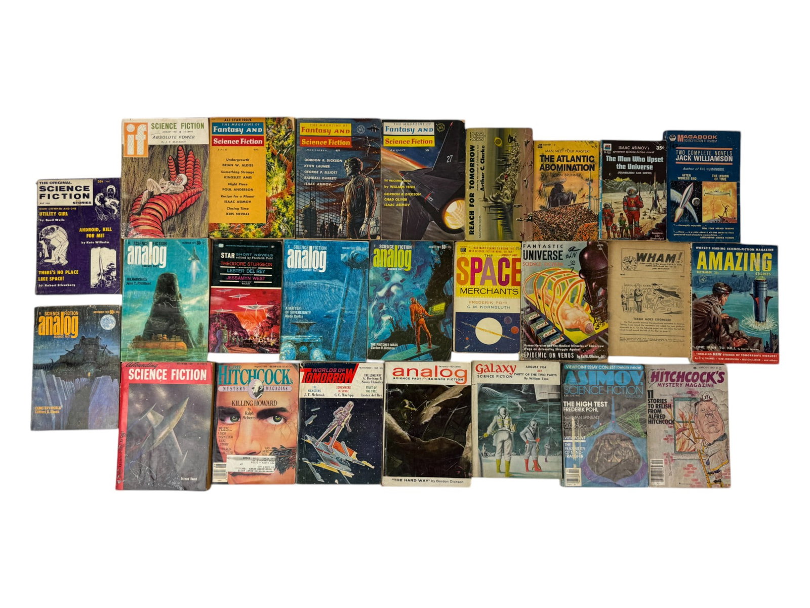 Vintage Sci-Fi Book Collection Lot (1 of 10)