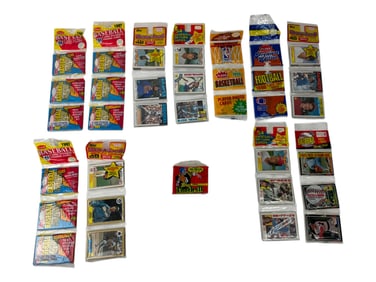 Vintage Baseball Sealed Card Pack Rare Collection Lot