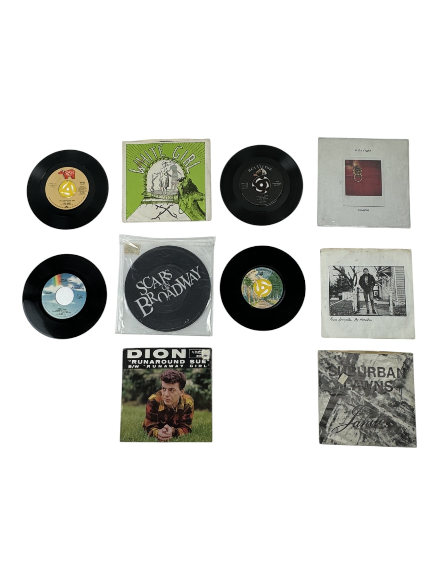 Vintage 45 Vinyl RCA Victor, White Girl and more Record Collection Lot (1 of 14)