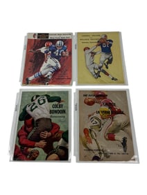 Vintage College Magazines and Souvenir Program Collection Lot