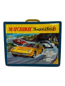 Vintage Matchbox Cars w/ Case Collection Lot
