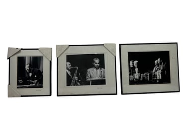 Vintage B&W Original Photographs by Lloyd Ruckner Signed 19"x16" and 15"x13" Collection Lot